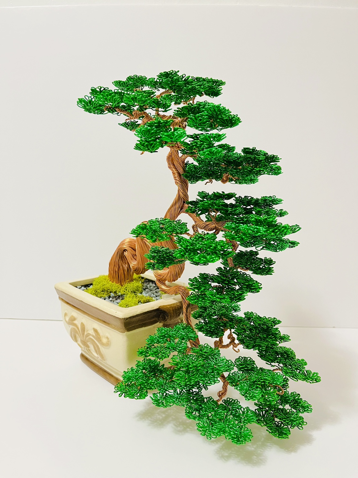 CASCADING WIRE BONSAI TREE - photo 2