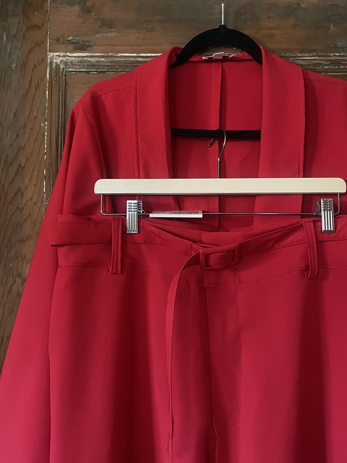 XL- Red Blazer and Pant Set - photo 3