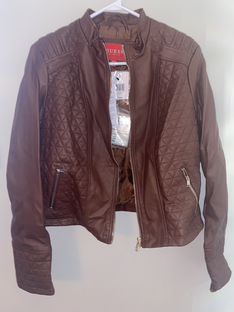 Guess Brown Quilted Jacket