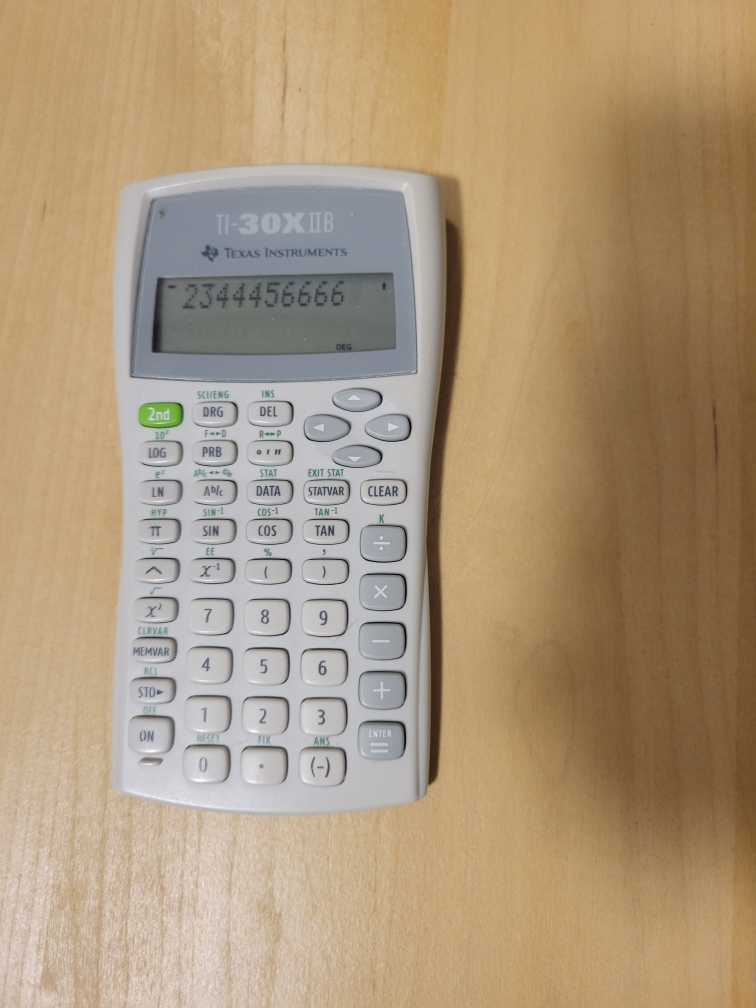 Texas instruments TI-30XIB Calculator