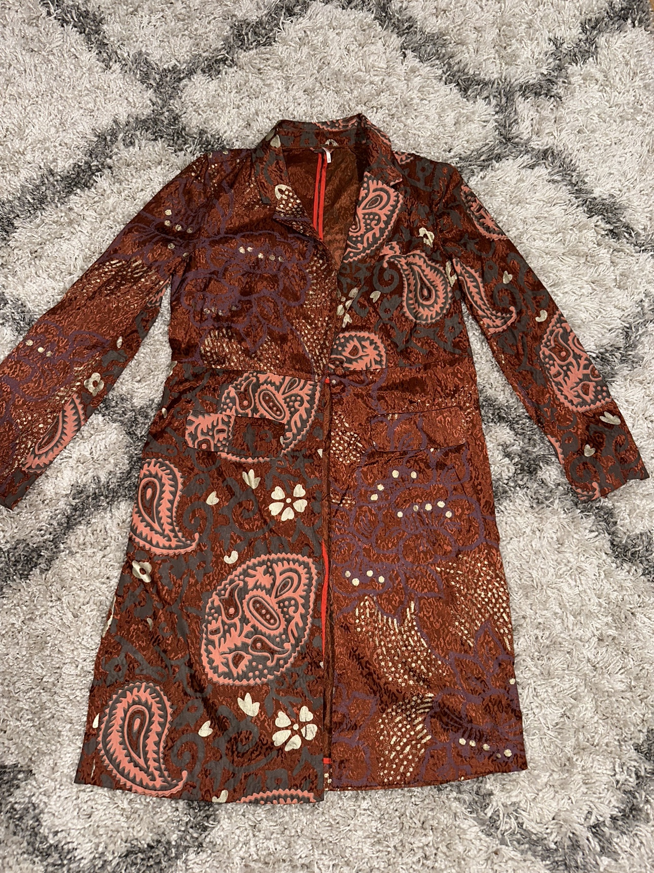 Free People Printed Longline Jacket - photo 3