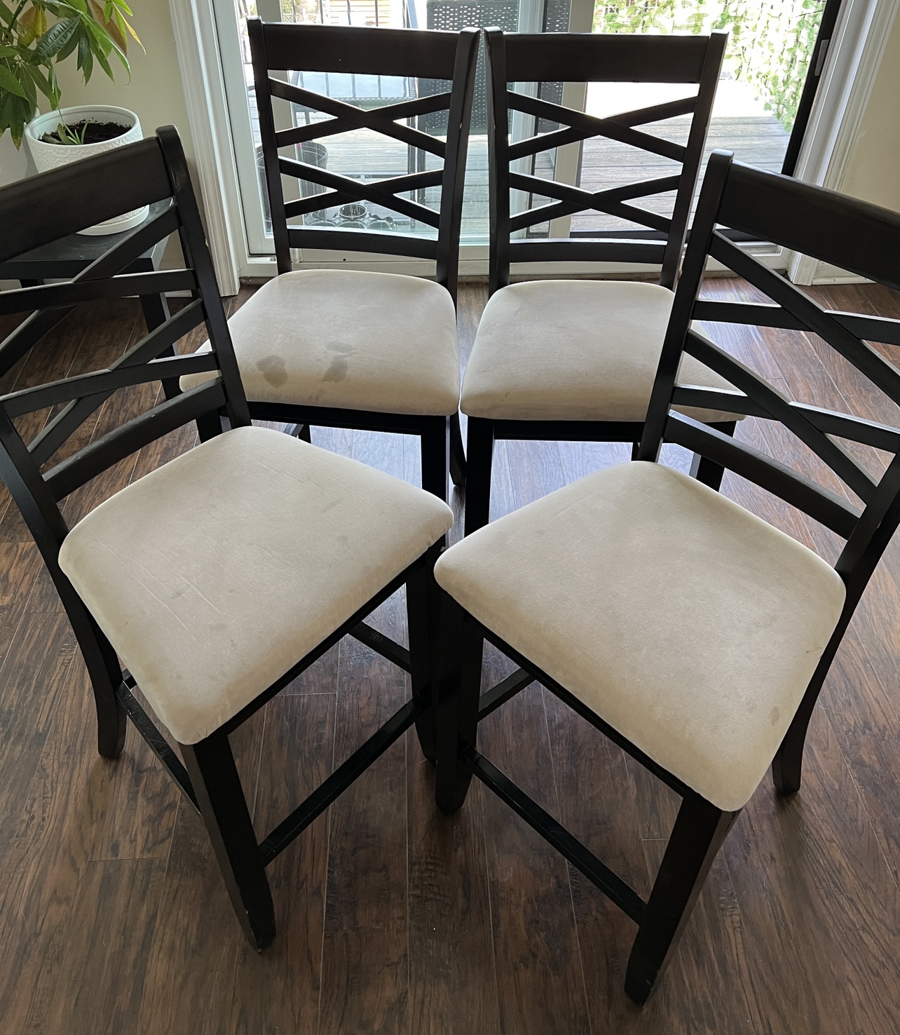 Set of 4 barstools