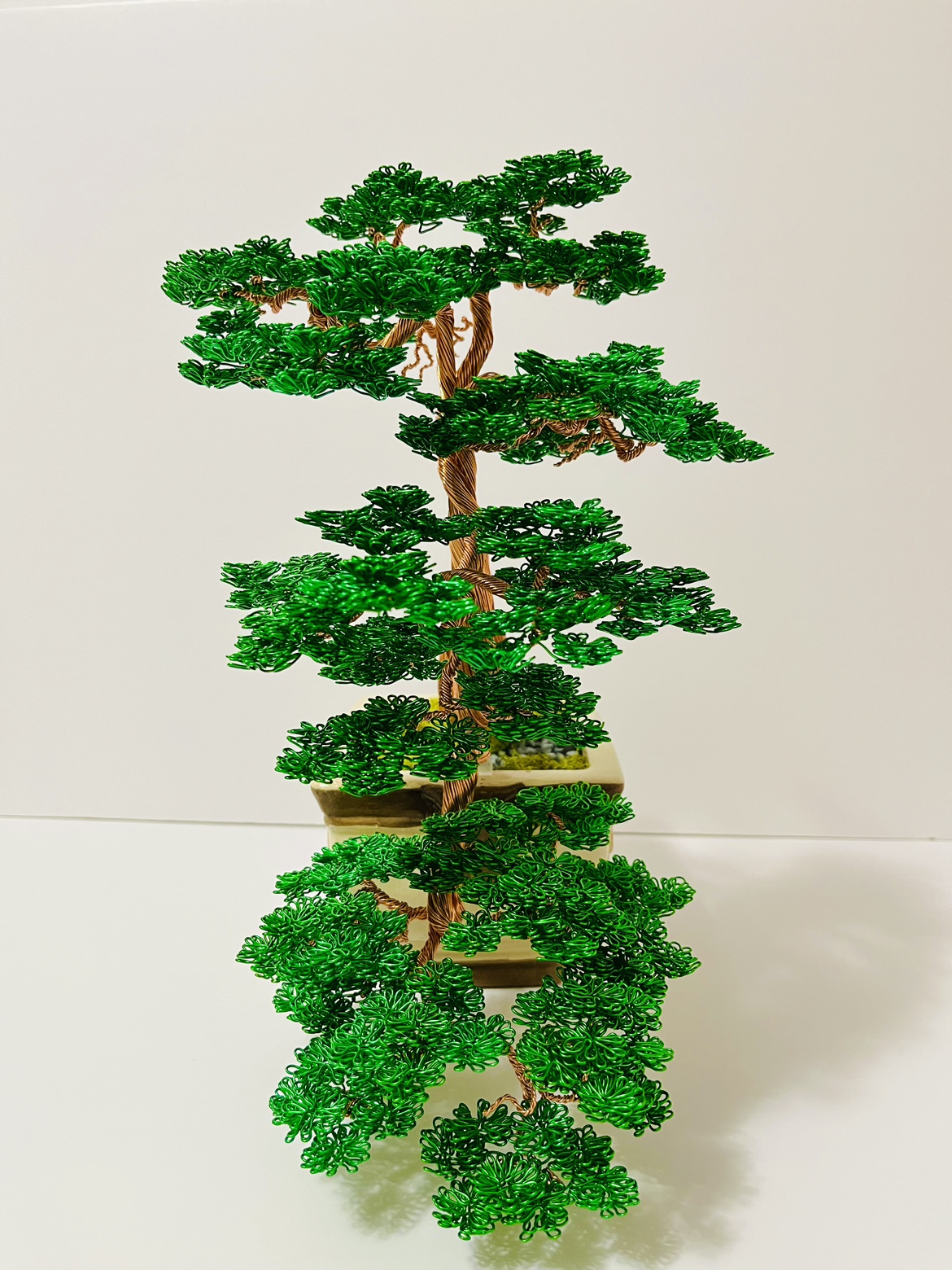 CASCADING WIRE BONSAI TREE - photo 3