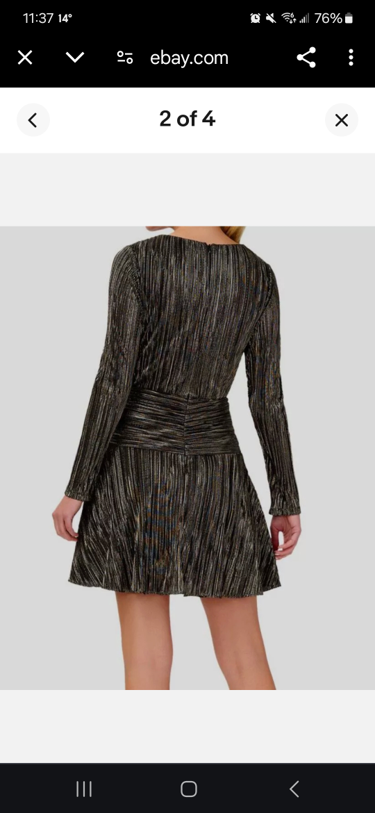 NWT Aidan Mattox Dress Size 4 - photo 2