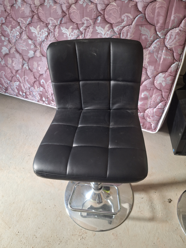 Black Bar Stool