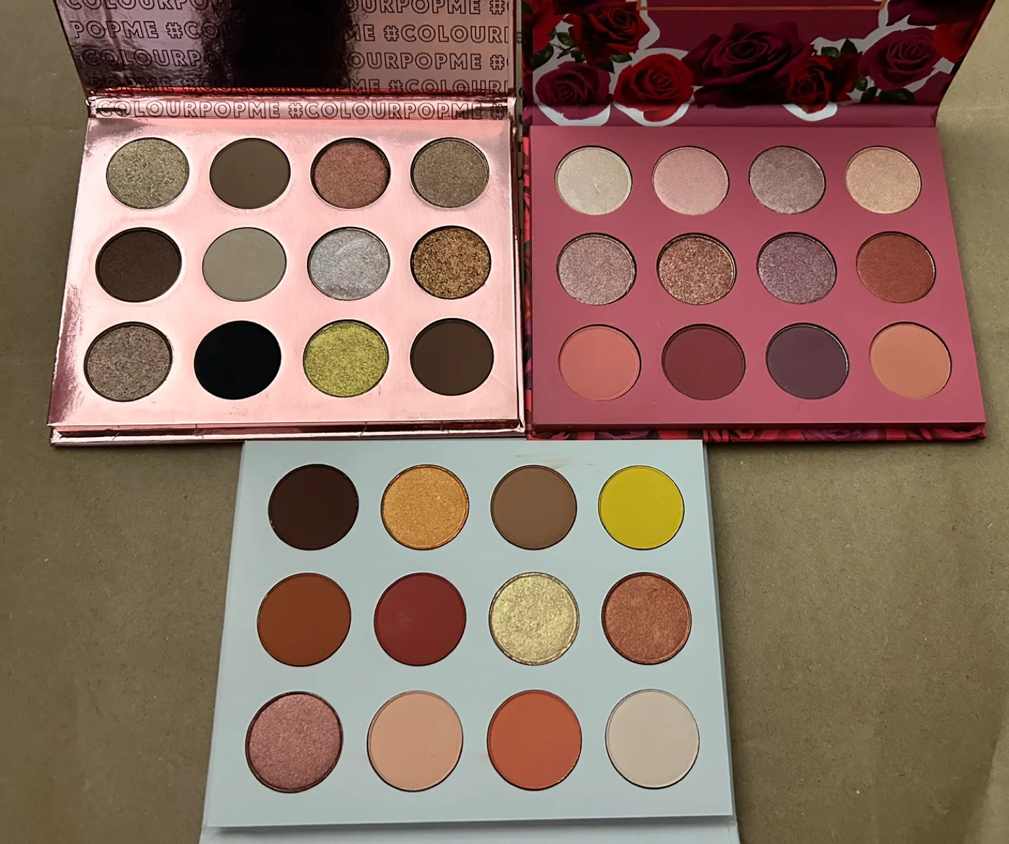 ColourPop Eyeshadow Palettes - 3 Palettes