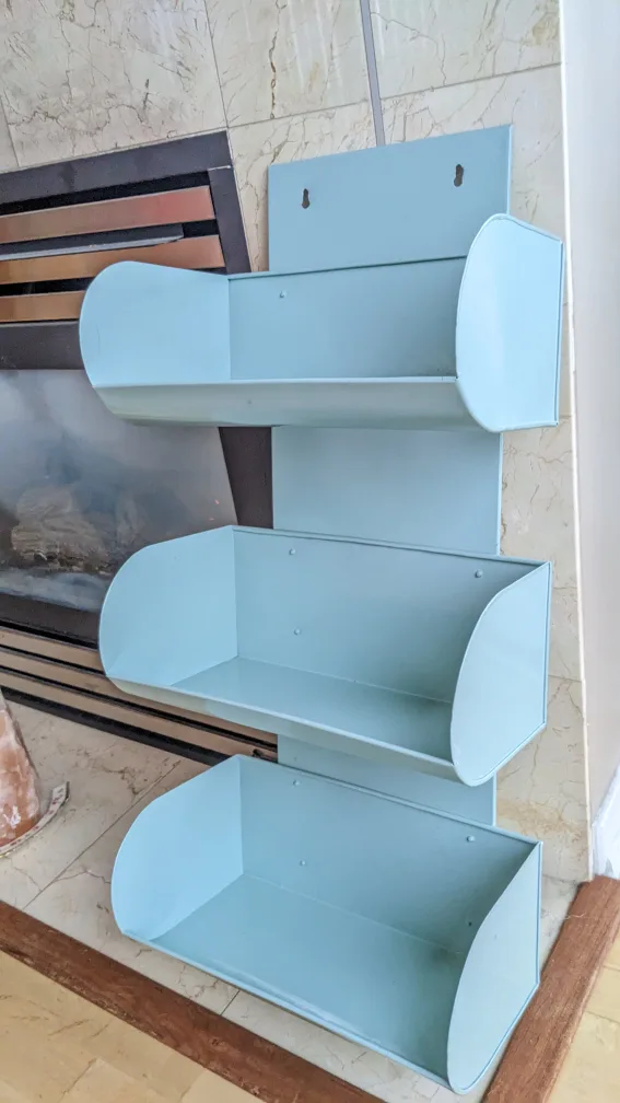 beautiful teal Wall storage image indicator(2)