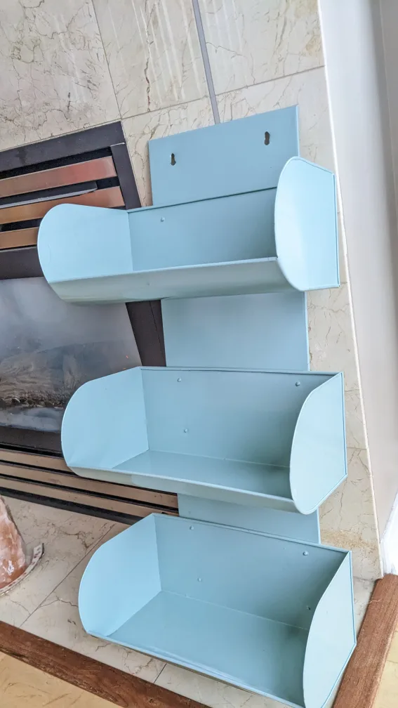 beautiful teal Wall storage image indicator(3)