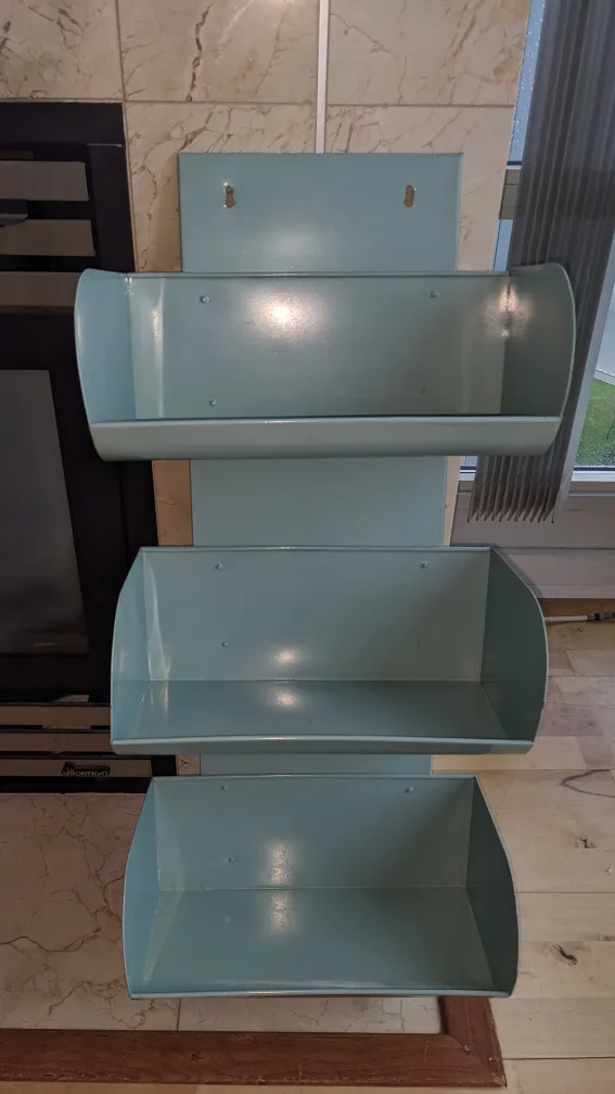 beautiful teal Wall storage image indicator(4)