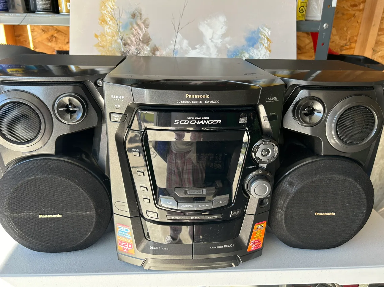 Panasonic SA-AK300 Stereo System thumbnail