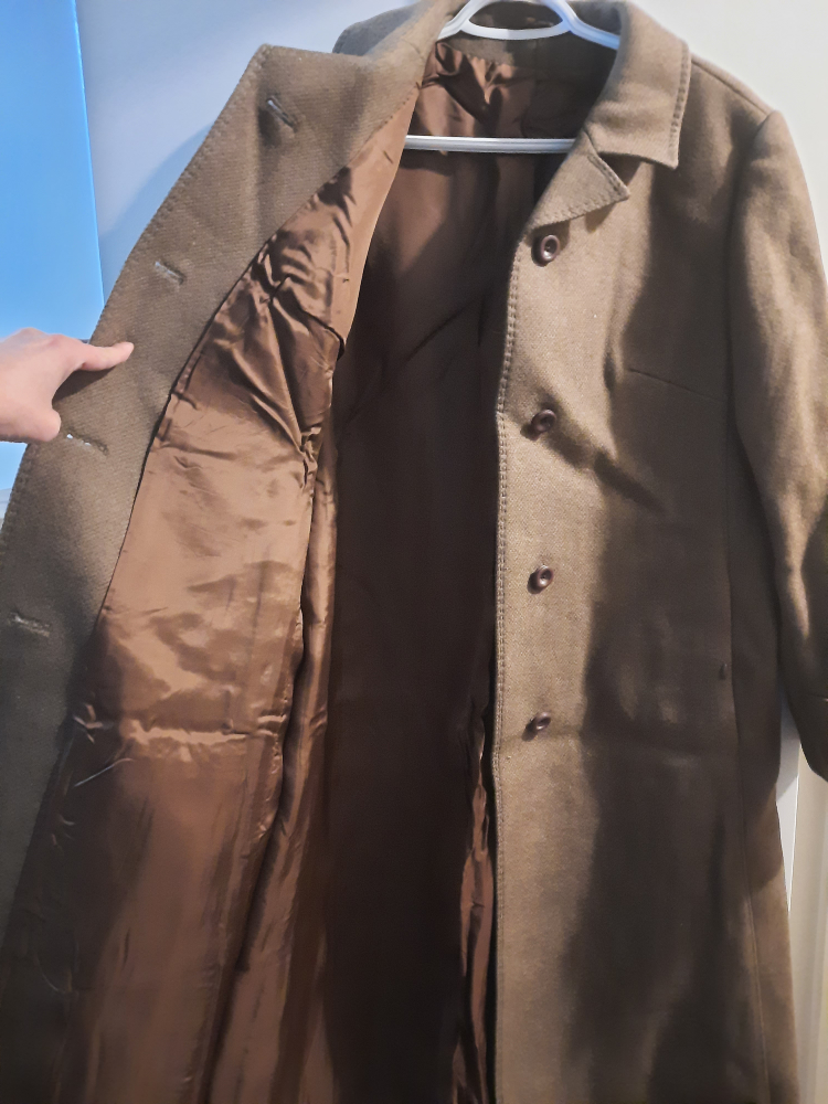 Moving sale ⚠️🚨  Vintage high quality Wool overcoat unisex - photo 5