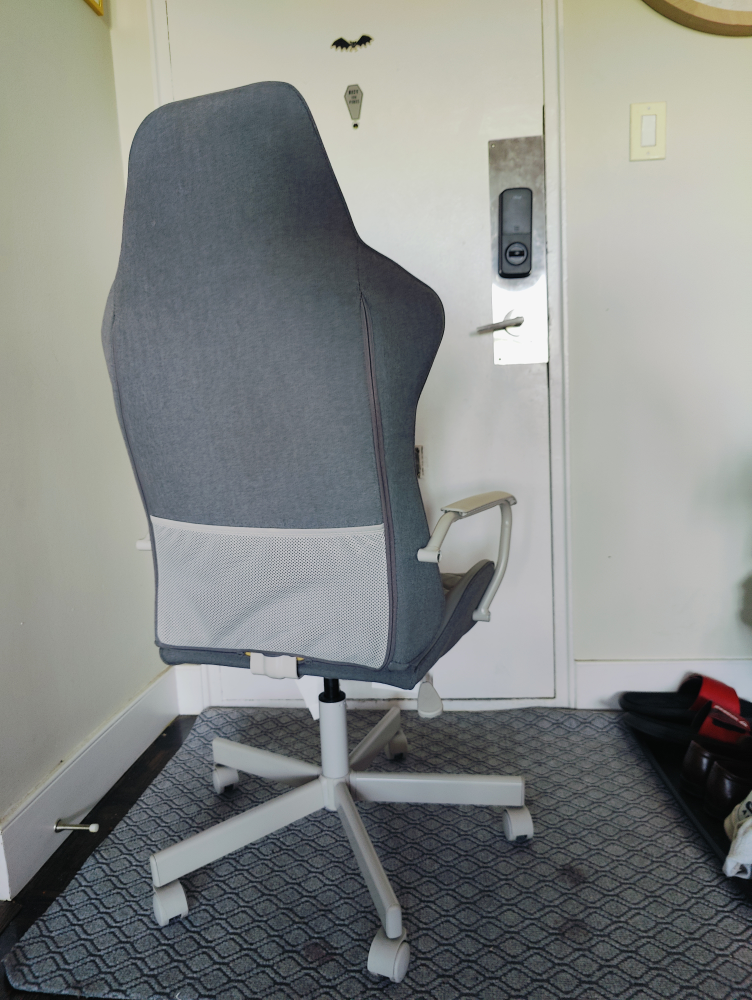 UTESPELARE Gaming chair, Bomstad gray - photo 3