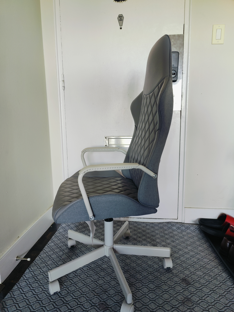 UTESPELARE Gaming chair, Bomstad gray - photo 4