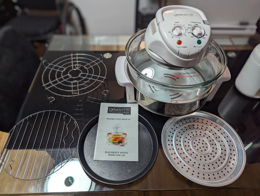 Gravitti Halogen Oven image indicator(3)