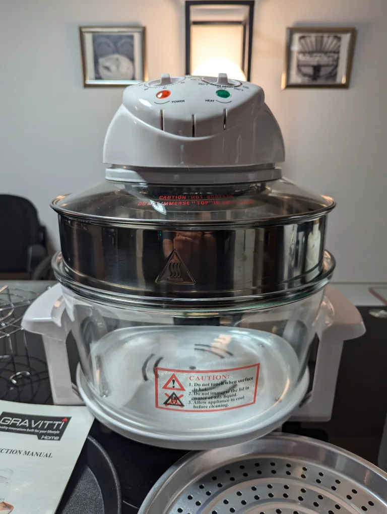 Gravitti Halogen Oven image indicator(4)