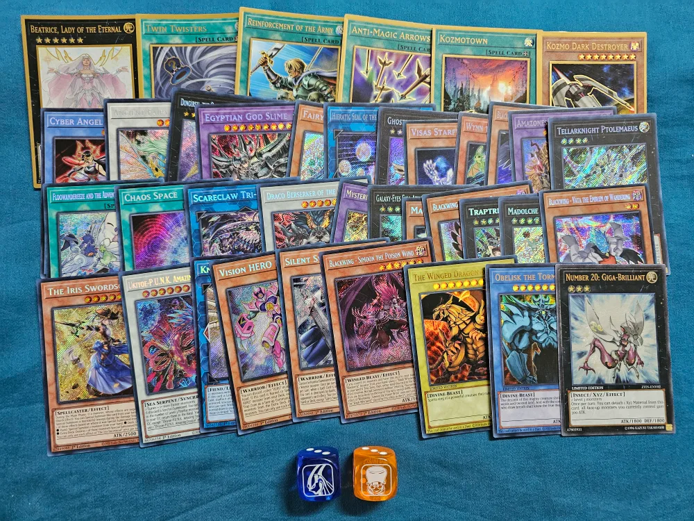 YUGIOH LOT#3- YGO CARDS FOR $20, OR LOT 1, 2 AND 3 FOR $40 thumbnail