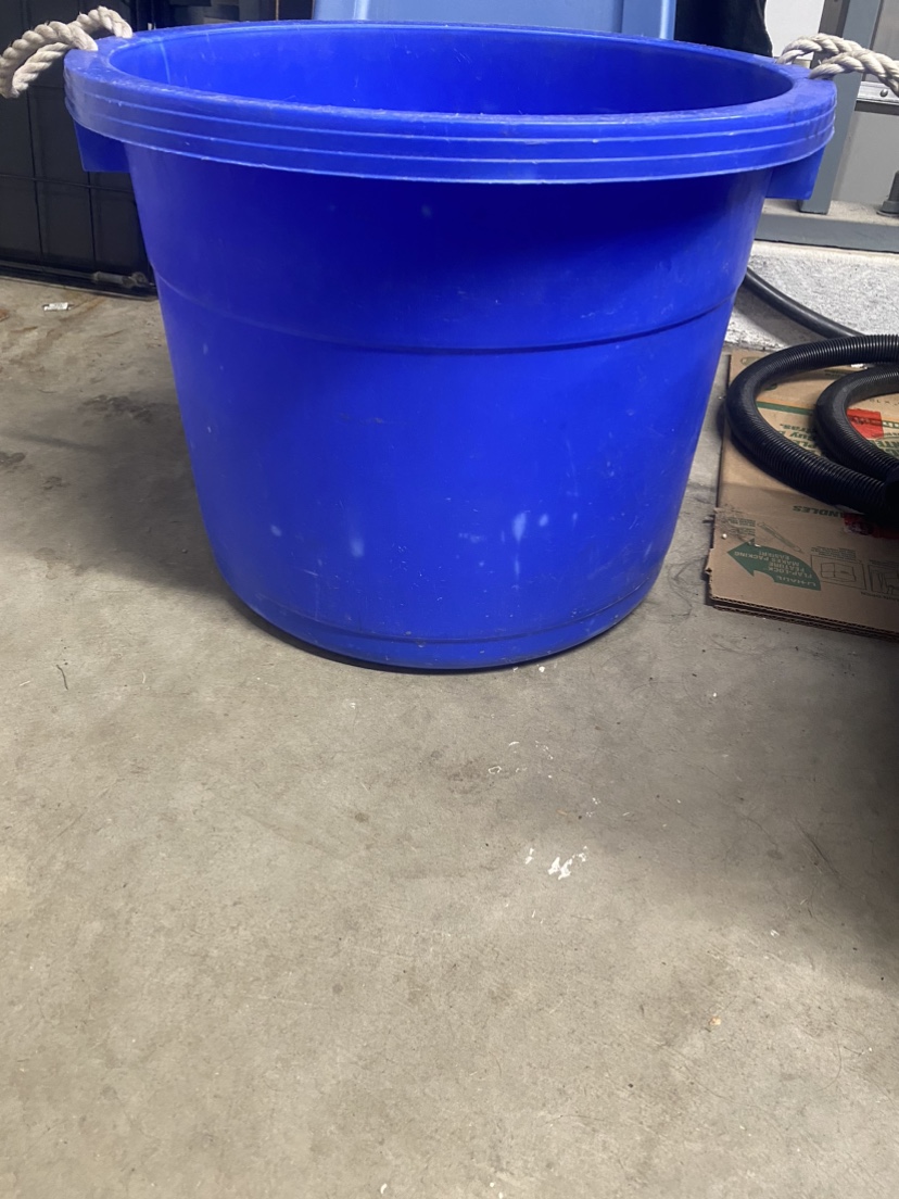 Blue Utility Bucket