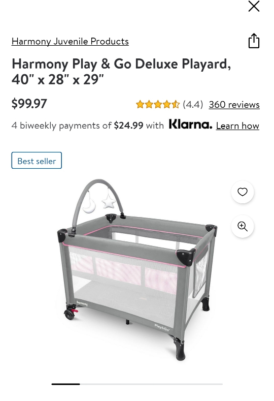 Harmony Play & Go Deluxe Playard - photo 5