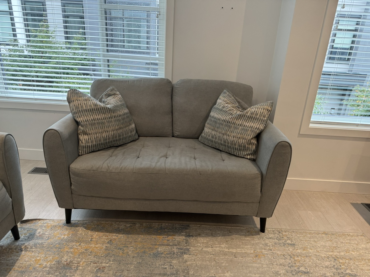 Grey Sofa and Loveseat Set - photo 3