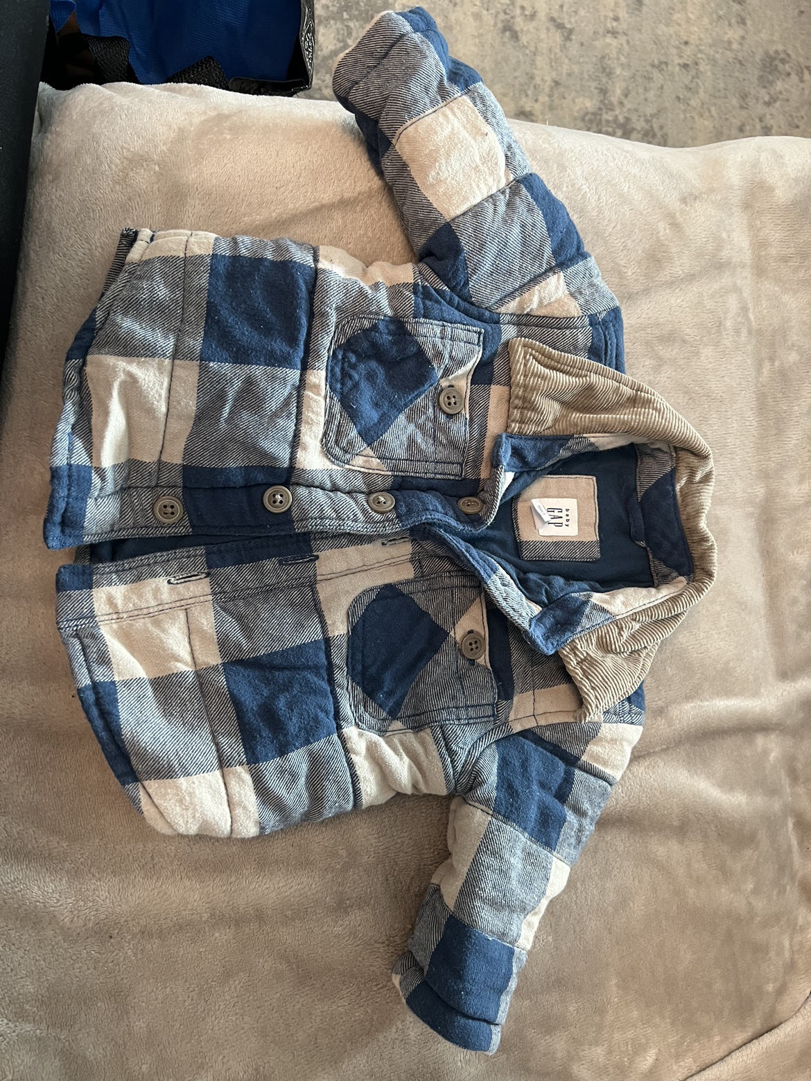 Baby Gap Flannel Jacket