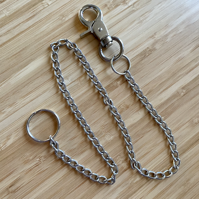 Silver Chain Keychain