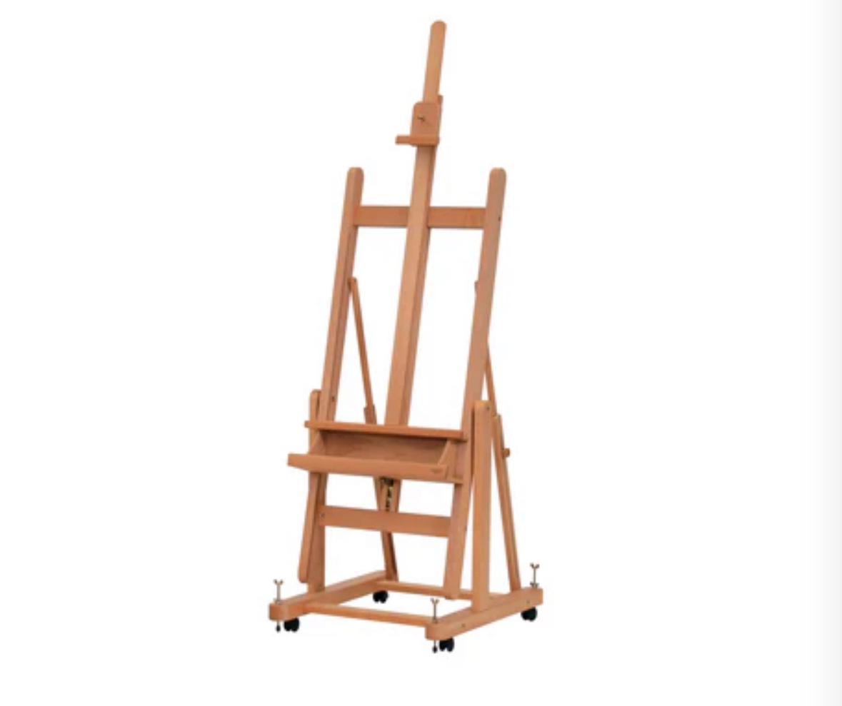Convertible Artist Easel on Wheels