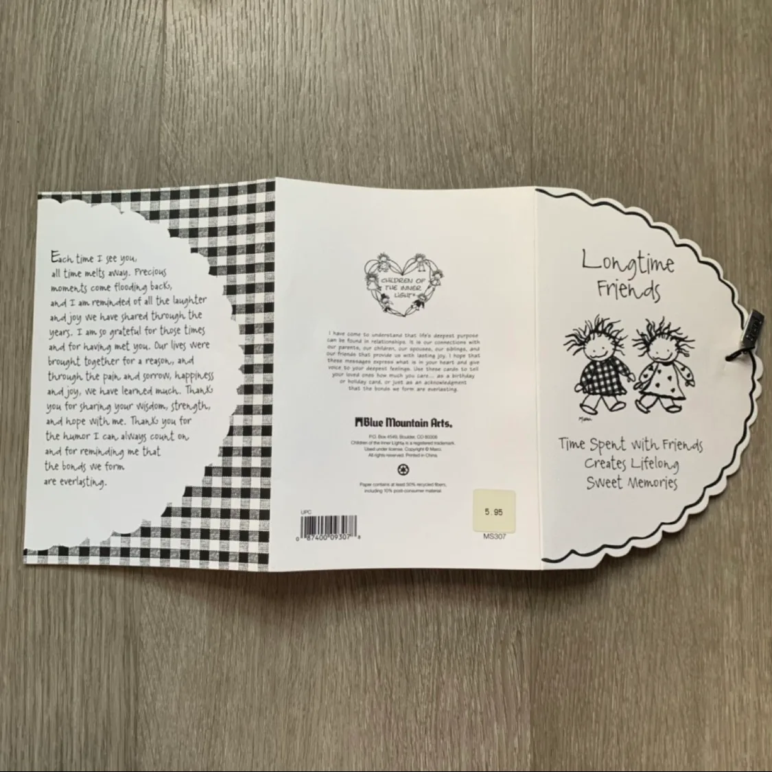 “Long time friends” card image indicator(4)