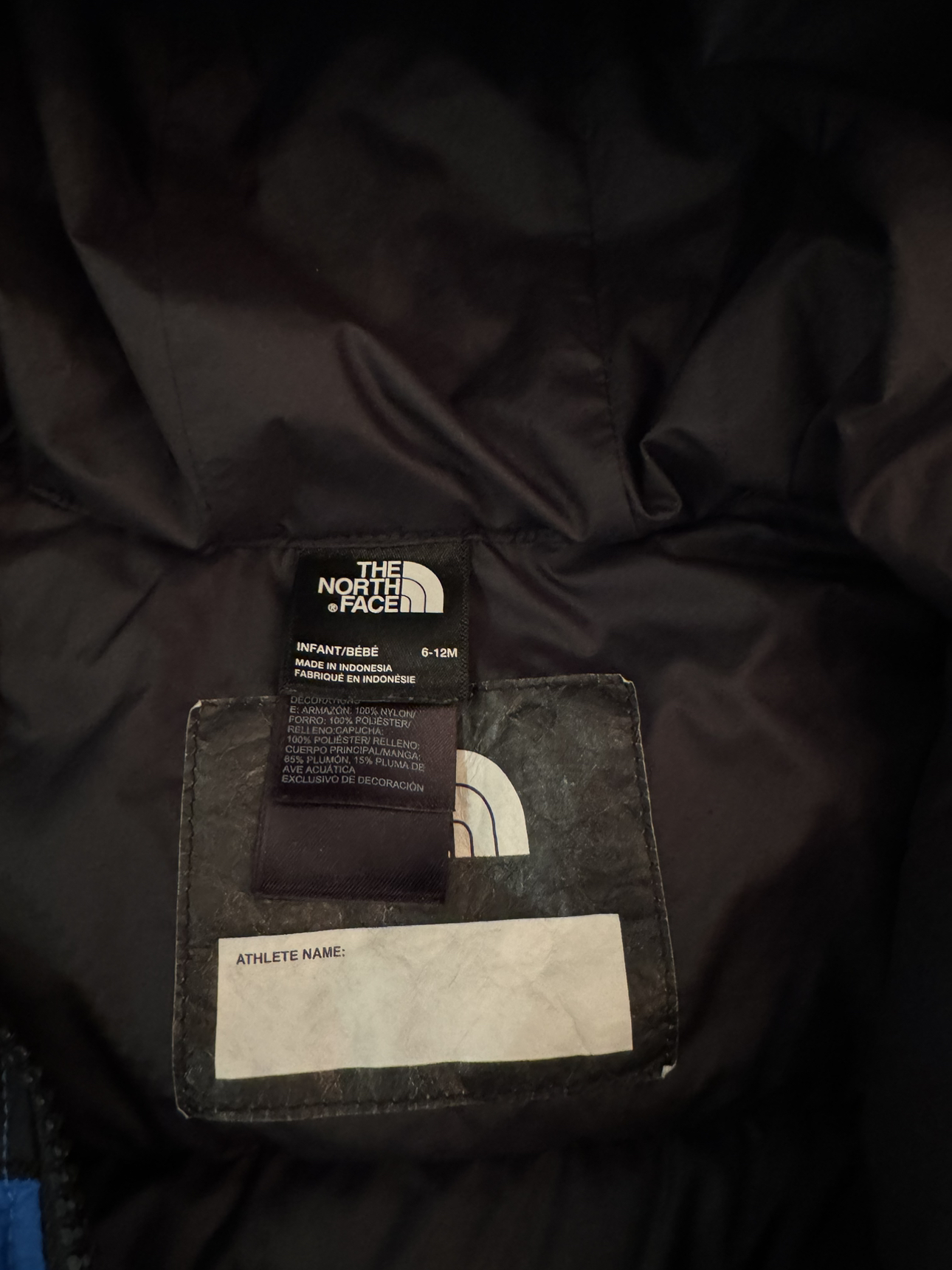 North Face baby snowsuit 6m-12m - photo 4
