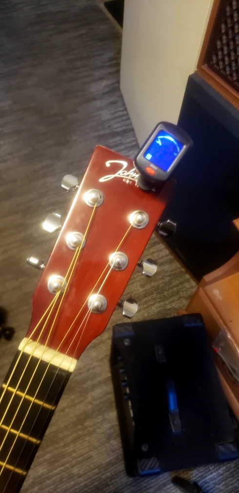 ☆Johnson 3/4 size Acoustic Guitar with Case - photo 2