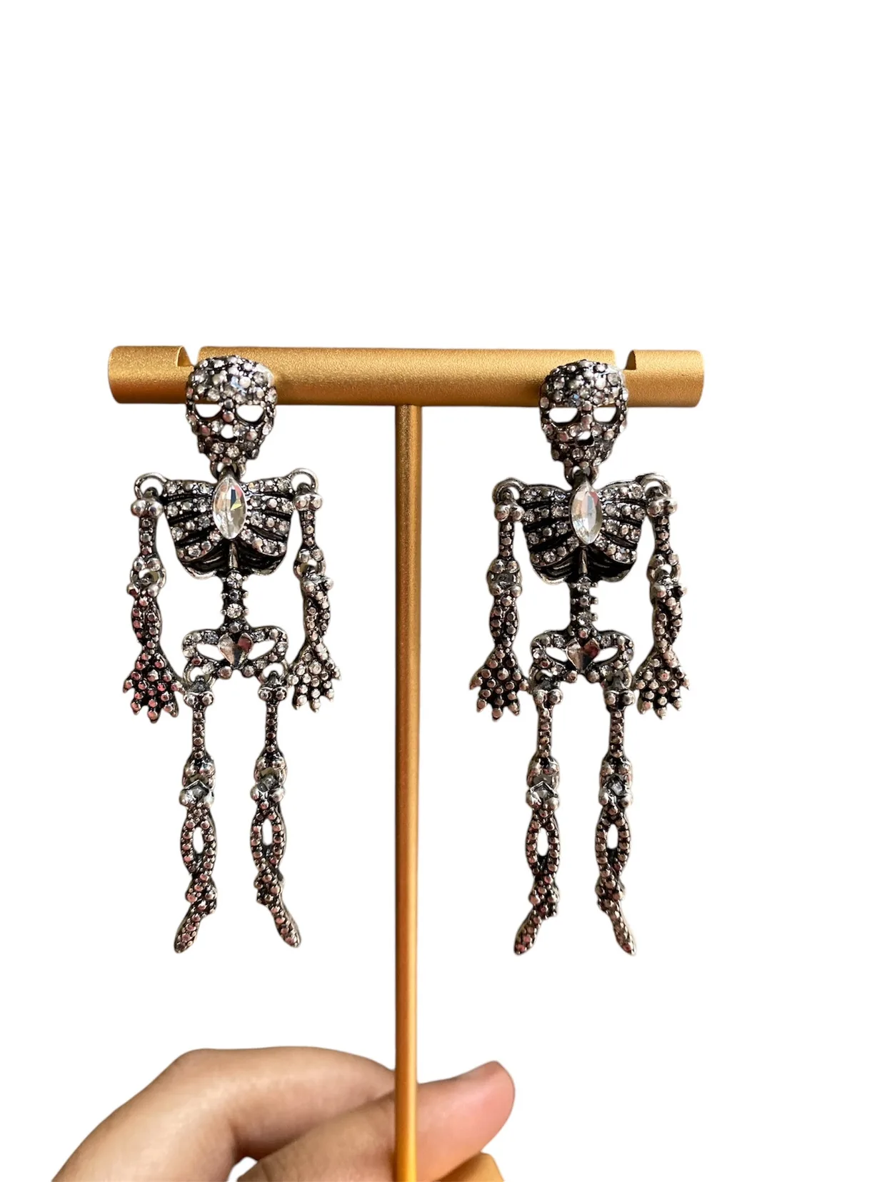Skeleton Dangle Earrings image indicator(2)