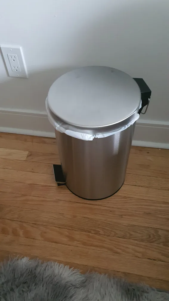 Stainless Steel Step Trash Can thumbnail