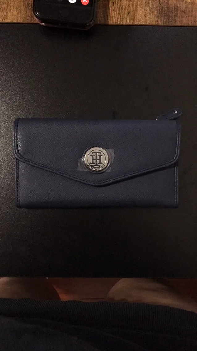Tommy Hilfiger Blue Long Wallet thumbnail