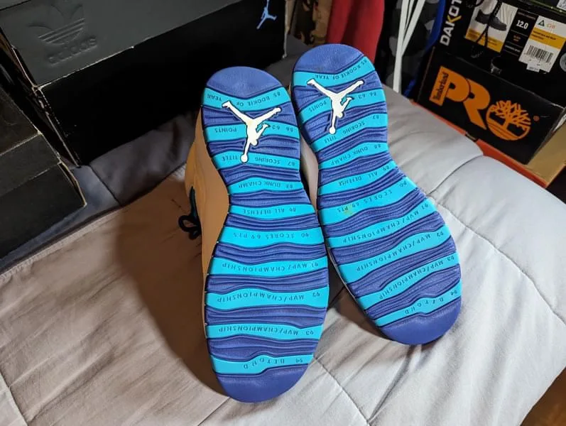 Jordan 10 Charlotte Hornets, Men’s Size 12 image indicator(6)