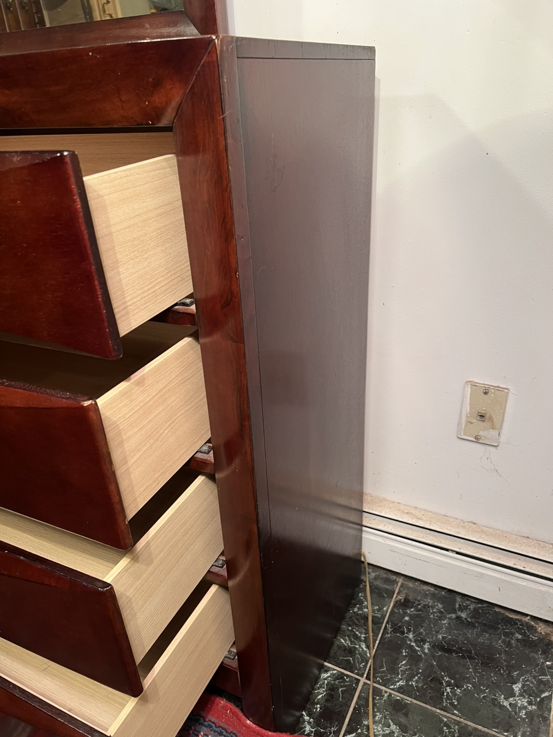 8 Drawers Dresser w/Mirror - Delivery Extra - photo 4