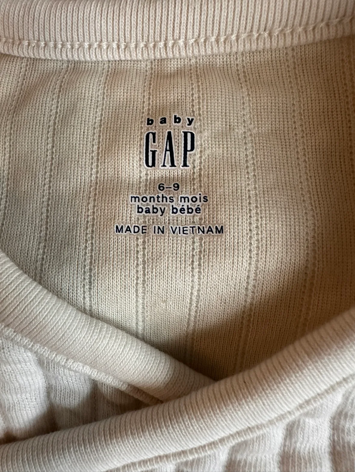 Baby Gap 6-9 Month Brannan Bear Sleeper and Hat image indicator(2)