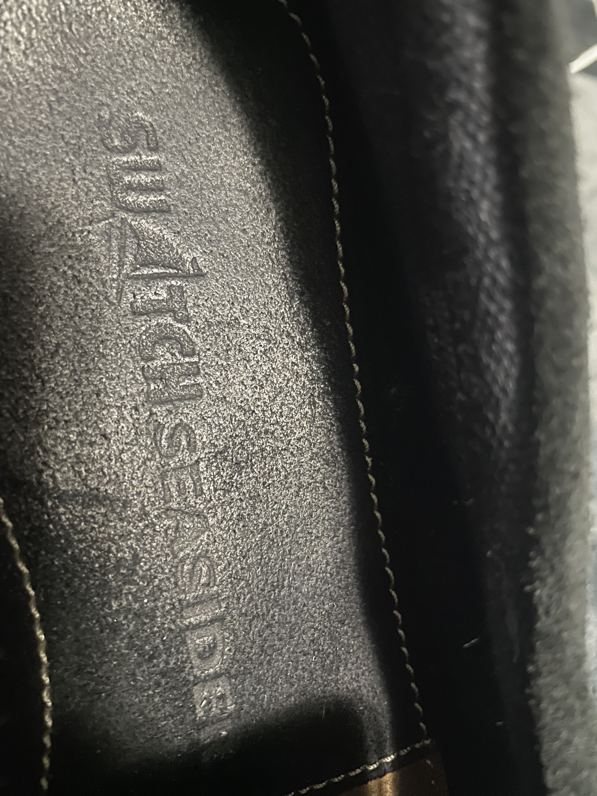 Black leather shoes (M7/W8.5) - photo 2