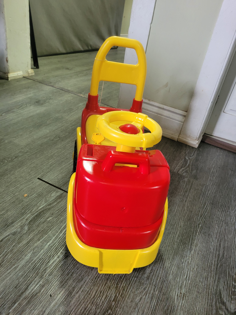 Red and Yellow Toddler Ride-On Car - photo 4
