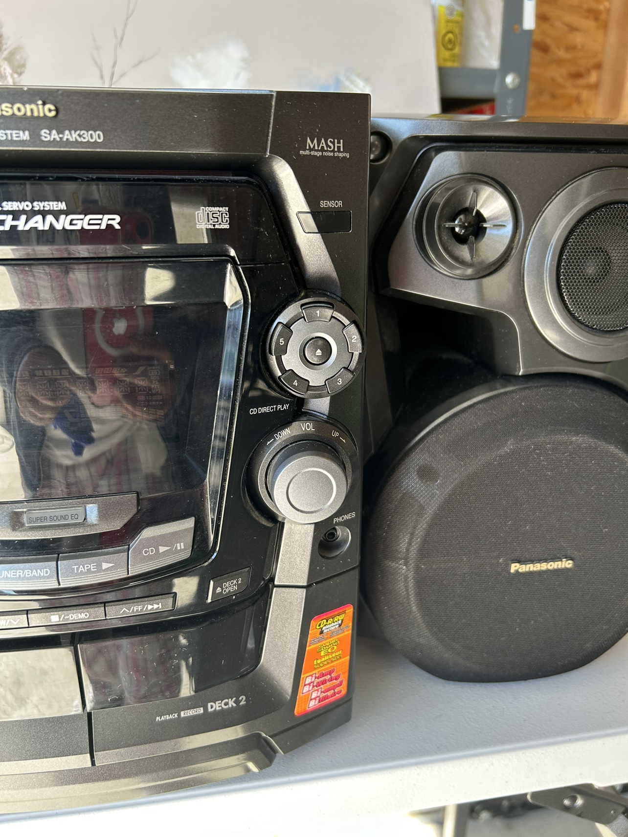 Panasonic SA-AK300 Stereo System - photo 4