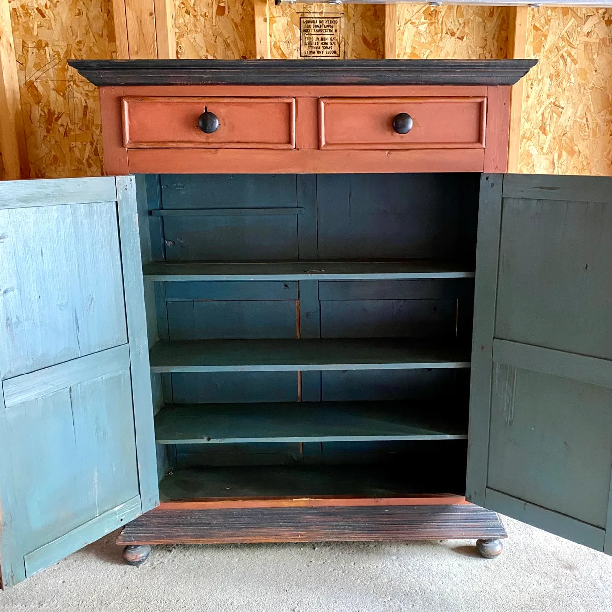 Antique Sideboard Cupboard image indicator(3)