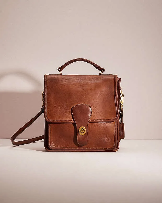 Vintage Coach Leather Station Bag thumbnail