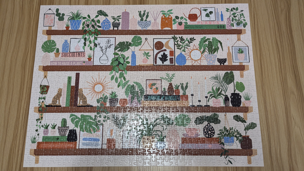 1000 Piece Plant Shelf Puzzle - photo 2