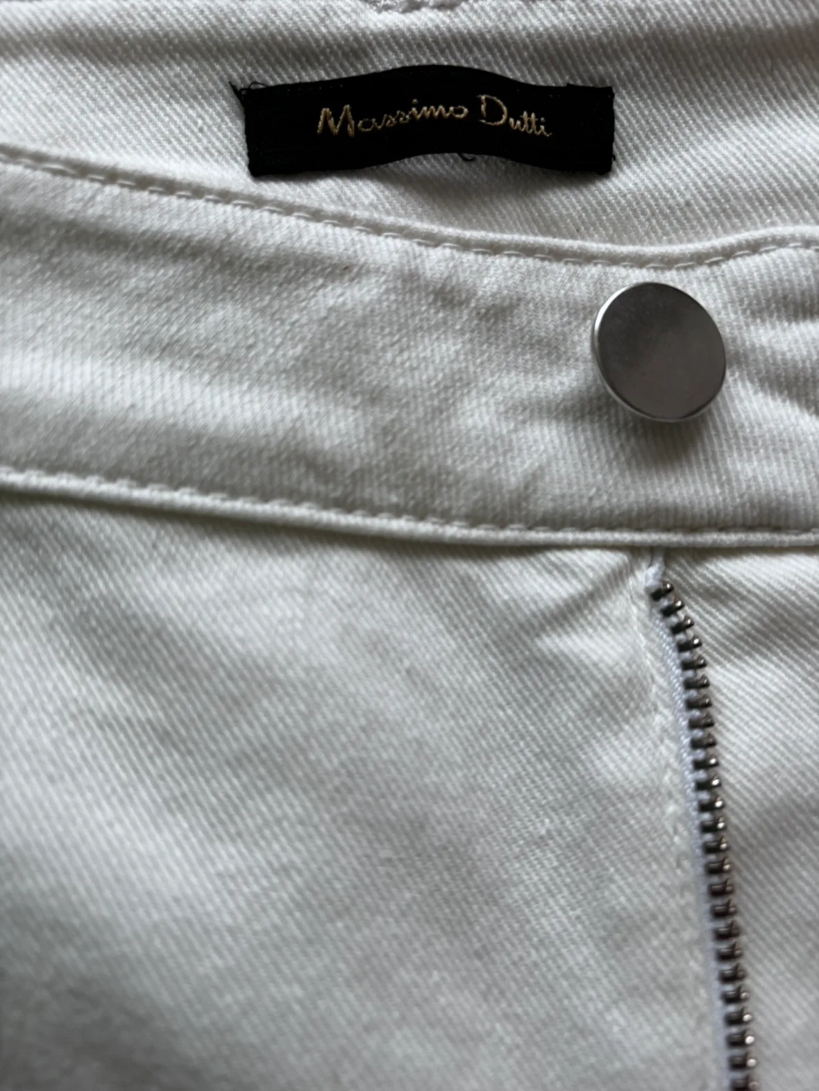 Massimo Dutti White Jeans image indicator(4)