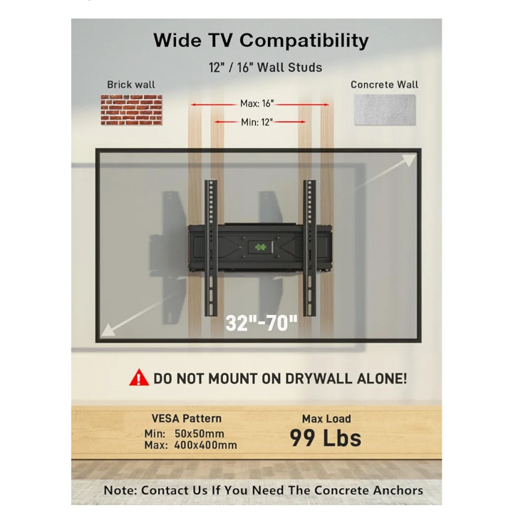 USX Mount Full Motion TV Wall Mount XMM903-15 - photo 4