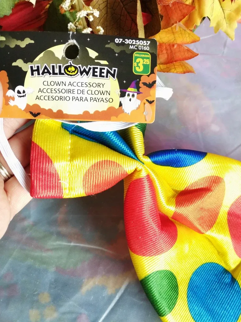 🍁🎃 #freecycle ~ Clown Tie Halloween Costume image indicator(2)