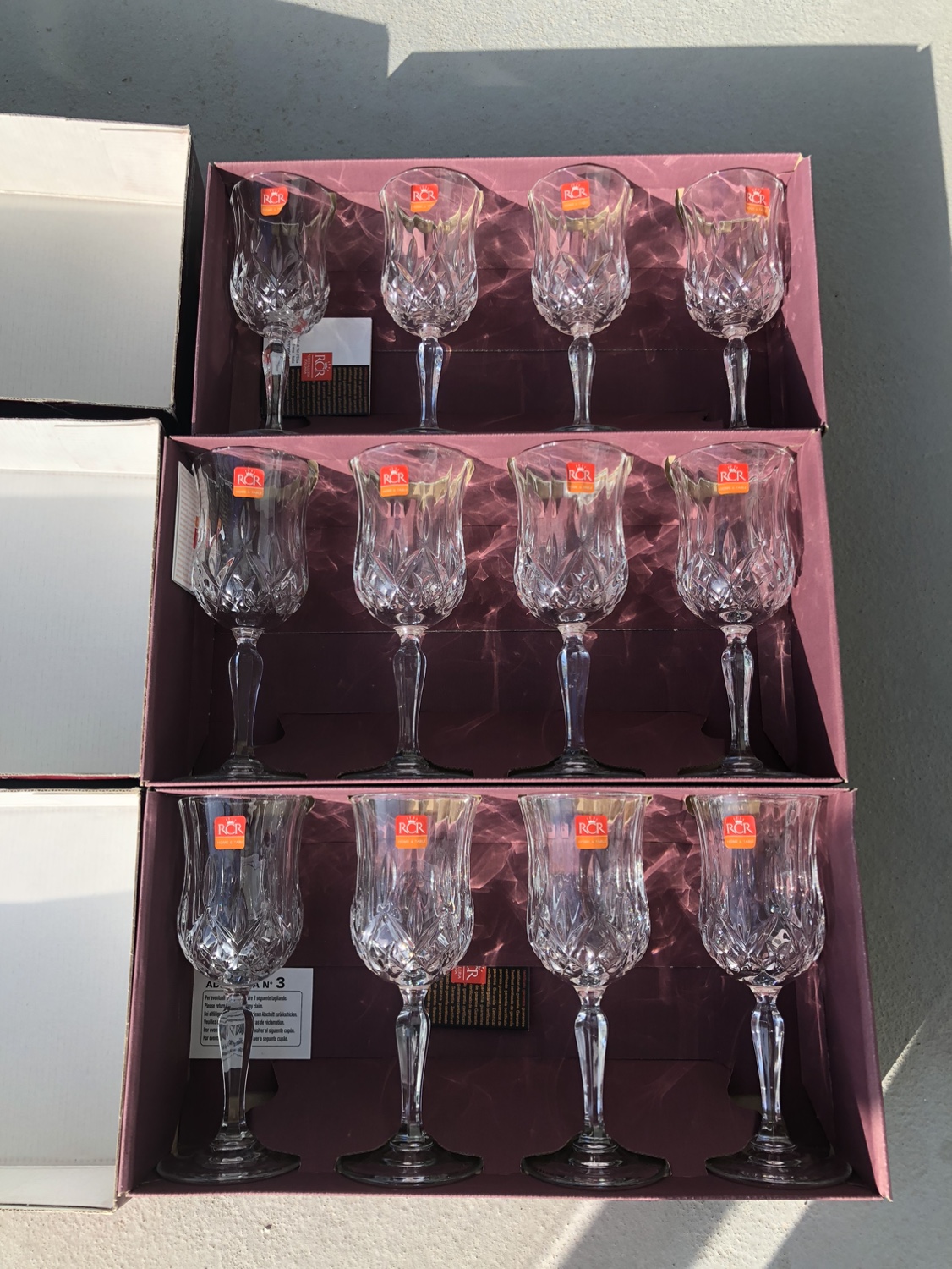 RCR Opera Crystal Wine Glasses