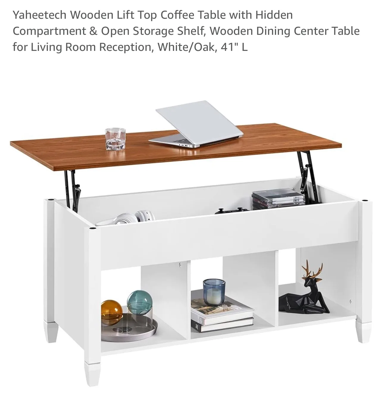 Lift Top Coffee Table With Storage thumbnail