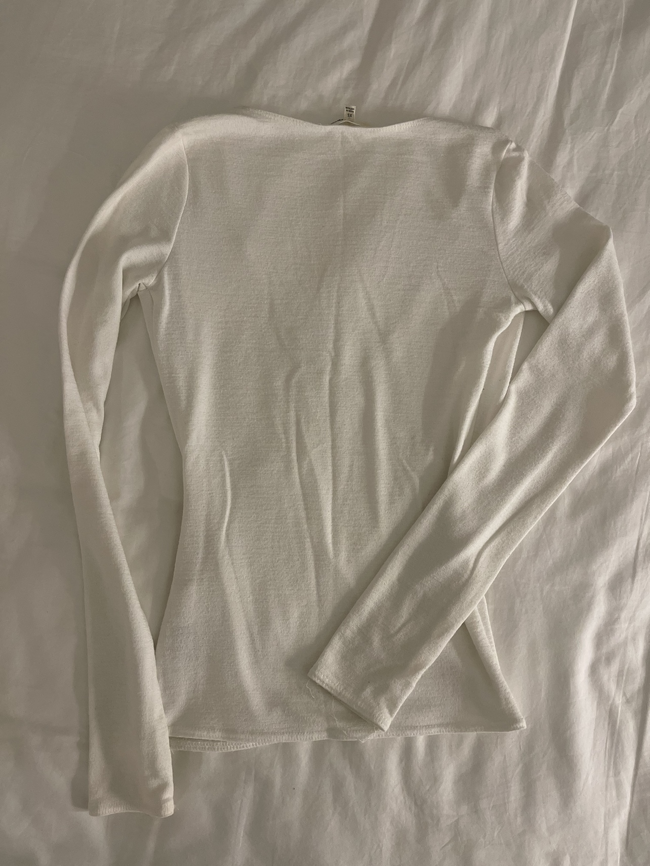 Wilfred Free White Long Sleeve Top - photo 3