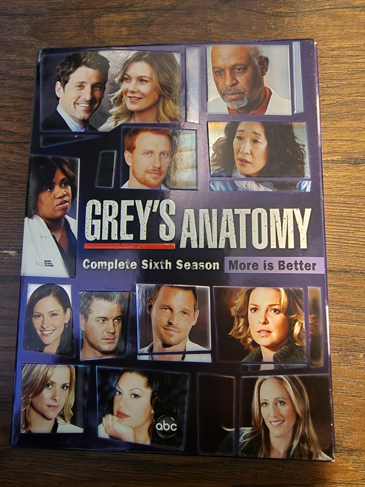 Grey's Anatomy Season 6 DVD