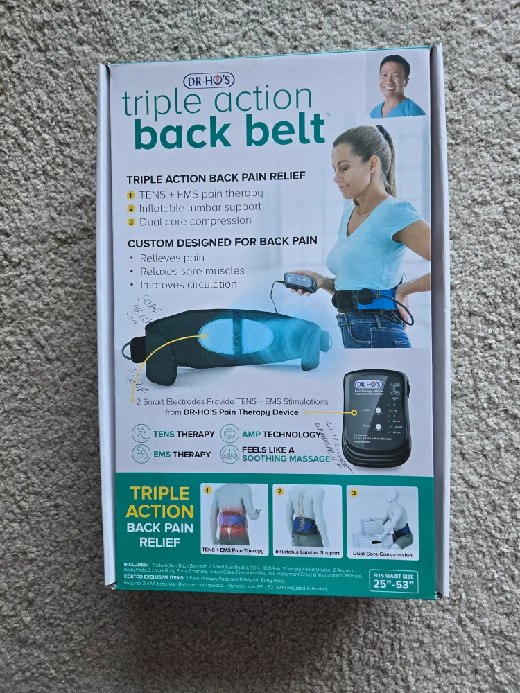 Dr. Ho's Triple Action Back Belt thumbnail