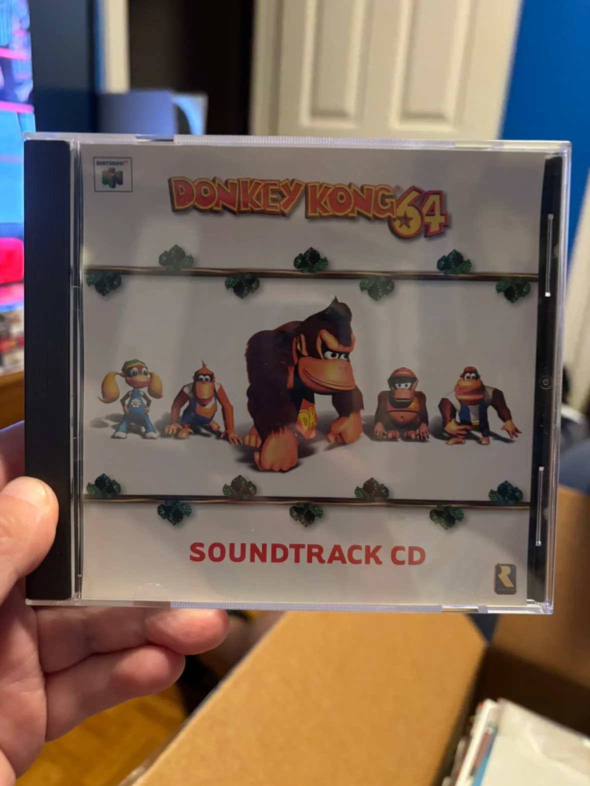 Vintage Rare Donkey Kong 64 Soundtrack CD thumbnail